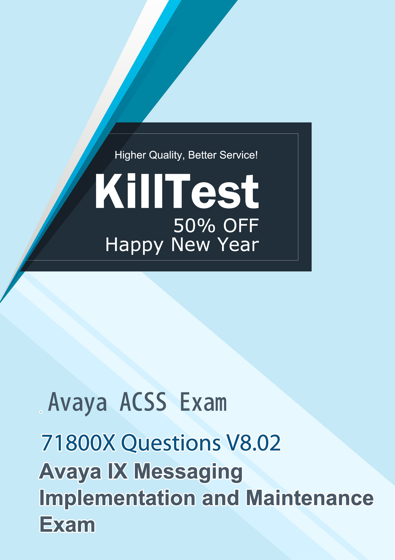 71800X Valid Exam Syllabus