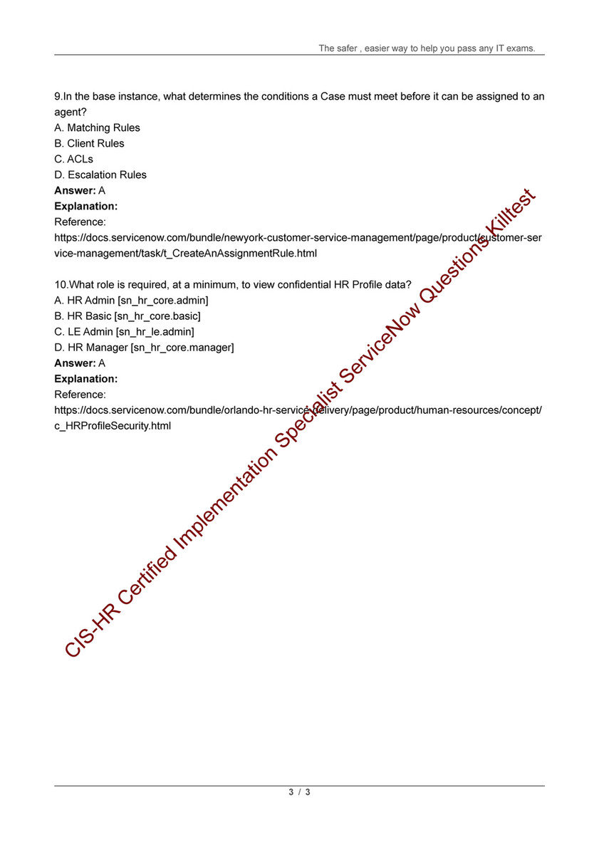 CIS-EM Probesfragen