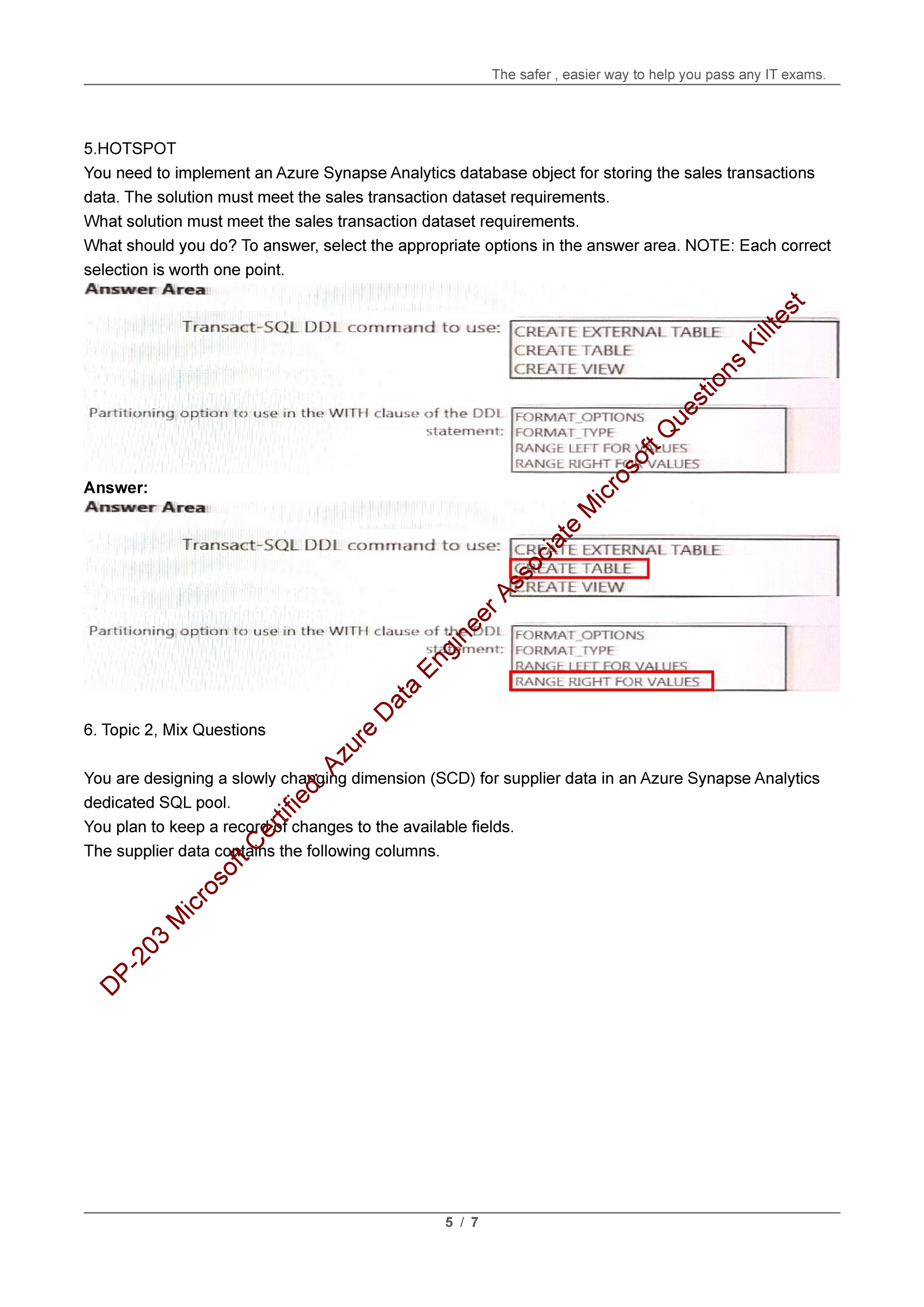 Valid DP-203 Test Syllabus