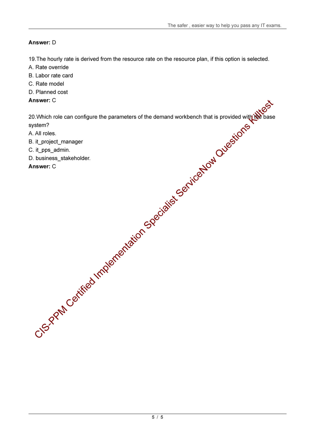 CIS-ITSM Simulationsfragen