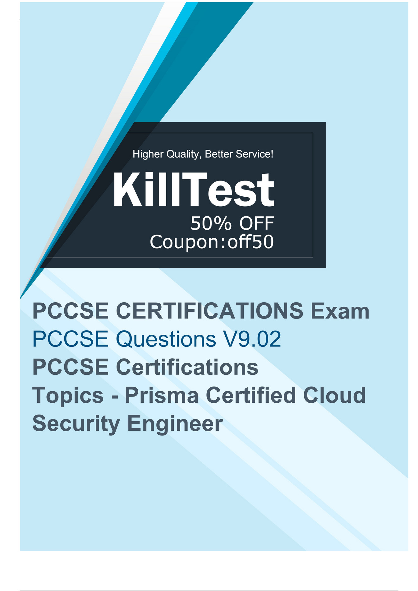 PCCSE Test Objectives Pdf