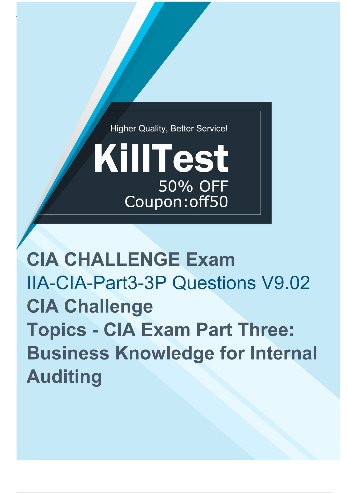 IIA-CIA-Part3 Relevant Questions