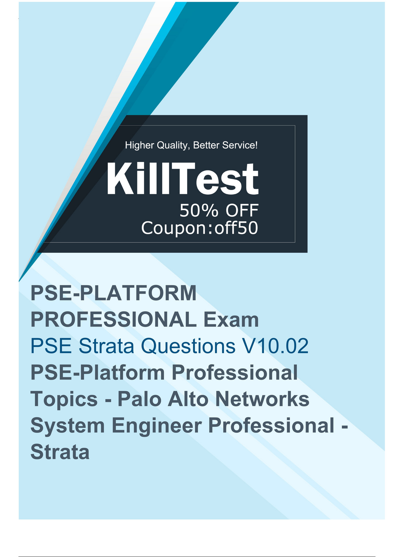 Exam PSE-Strata Syllabus