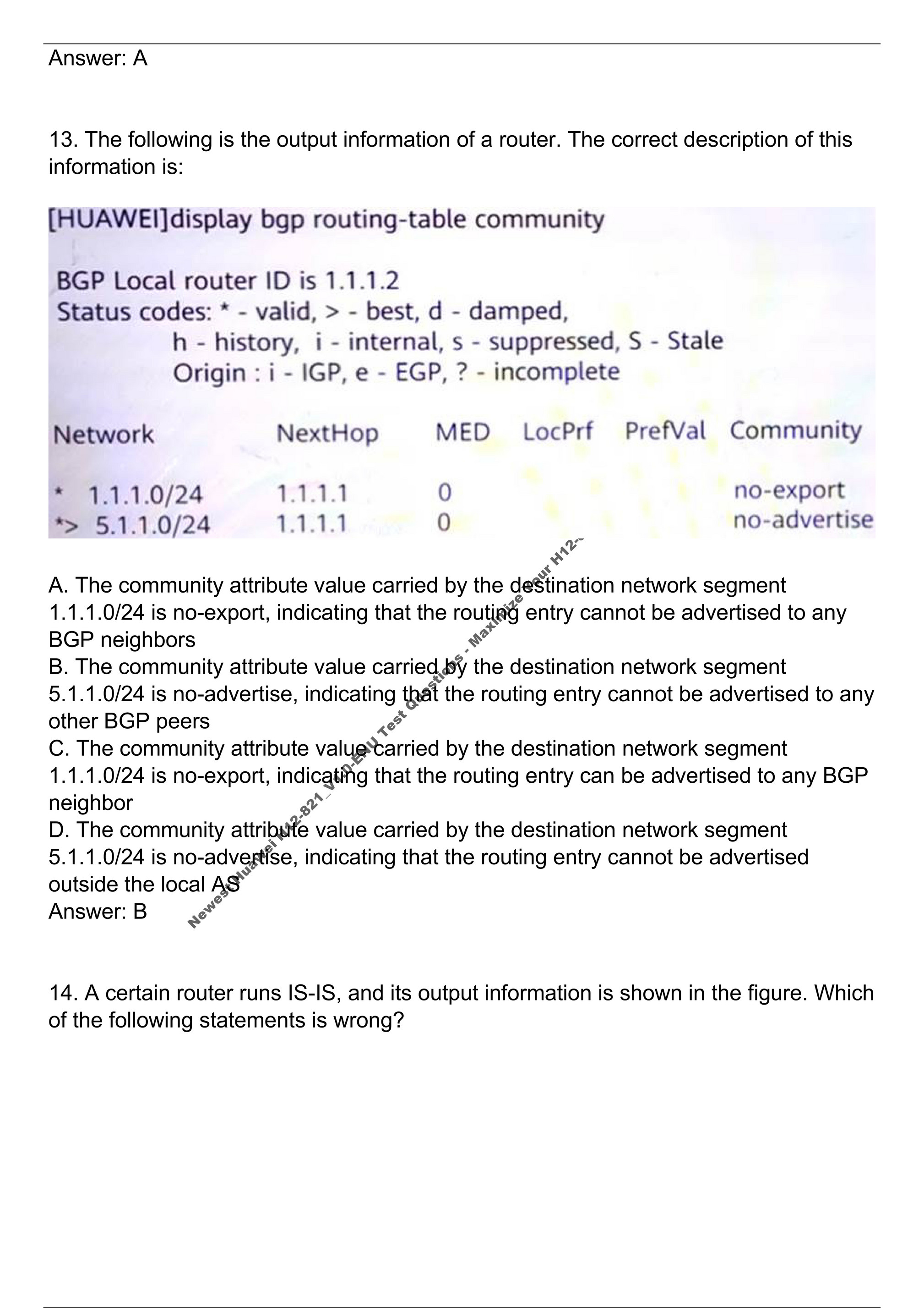 Killtest - Newest Huawei H12-821_V1.0-ENU Test Questions - Maximize Your H12 -821_V1.0-ENU Exam Success - Page 1 - Created with Sns-Brigh10