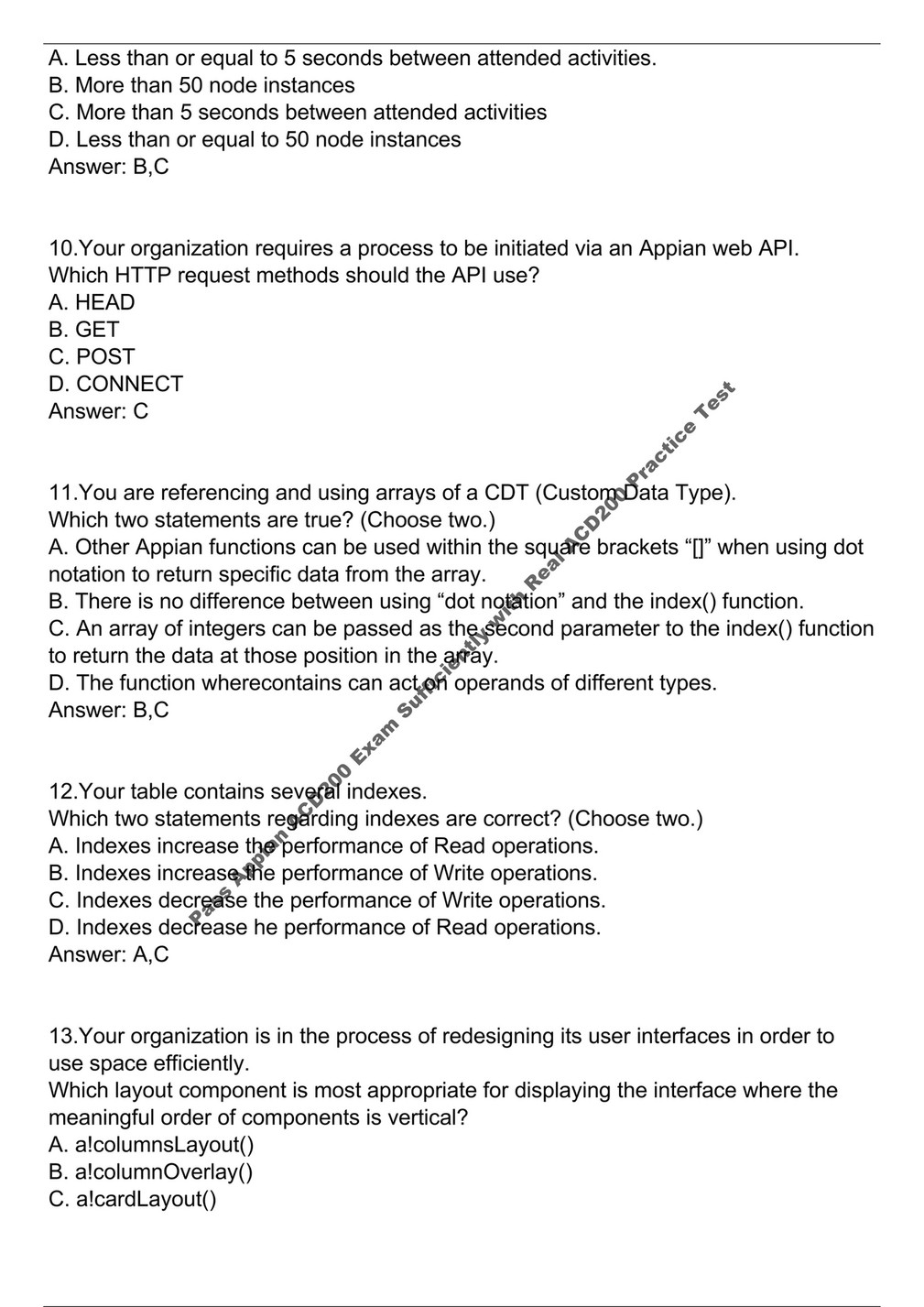 Unlimited ACD200 Exam Practice