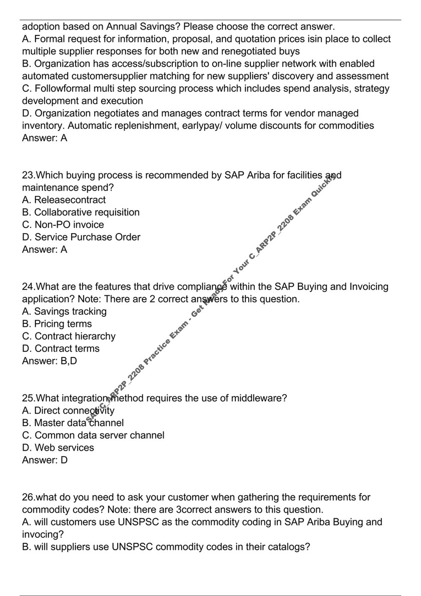 Exam C_ARP2P_2208 Pass Guide