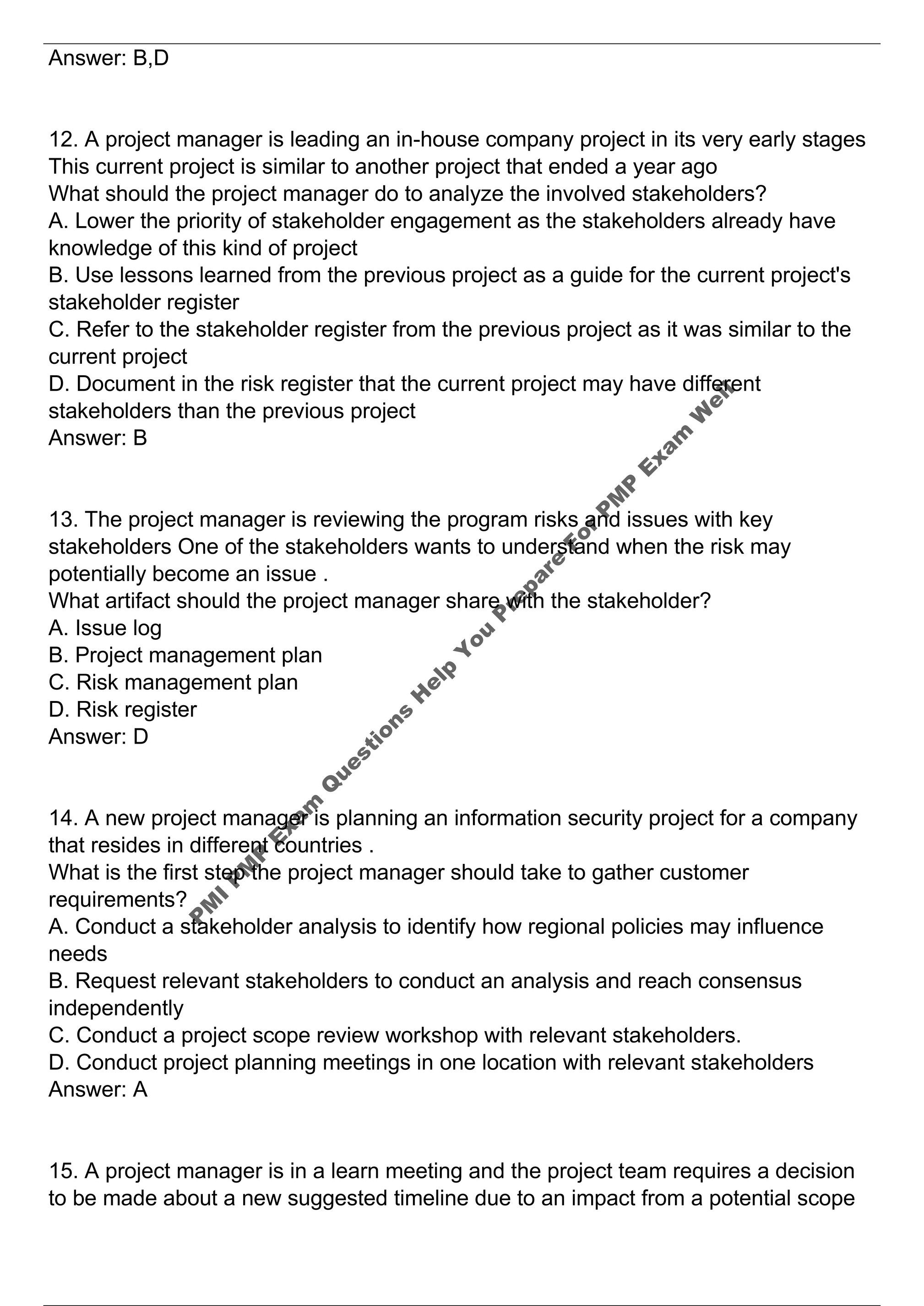 Valid Braindumps PMP Files