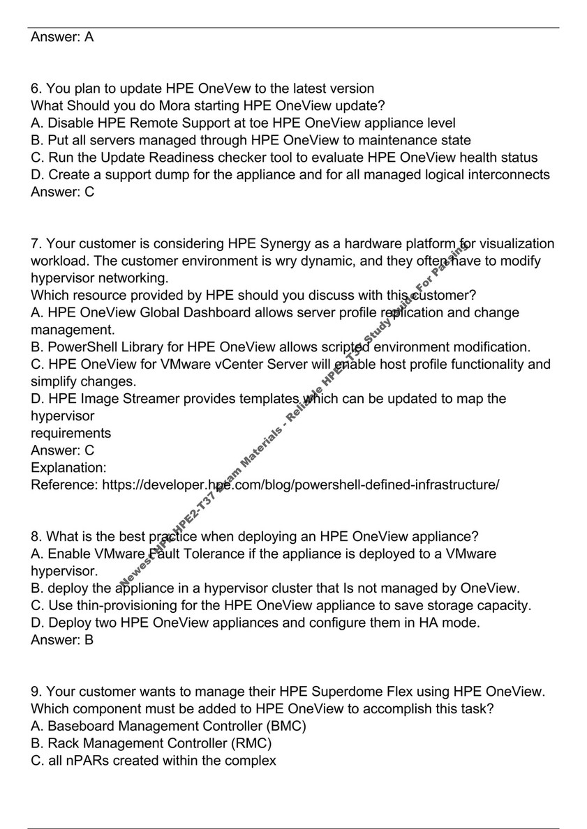 HPE2-T37 Schulungsunterlagen