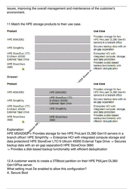 HPE0-V25 Prüfungs-Guide