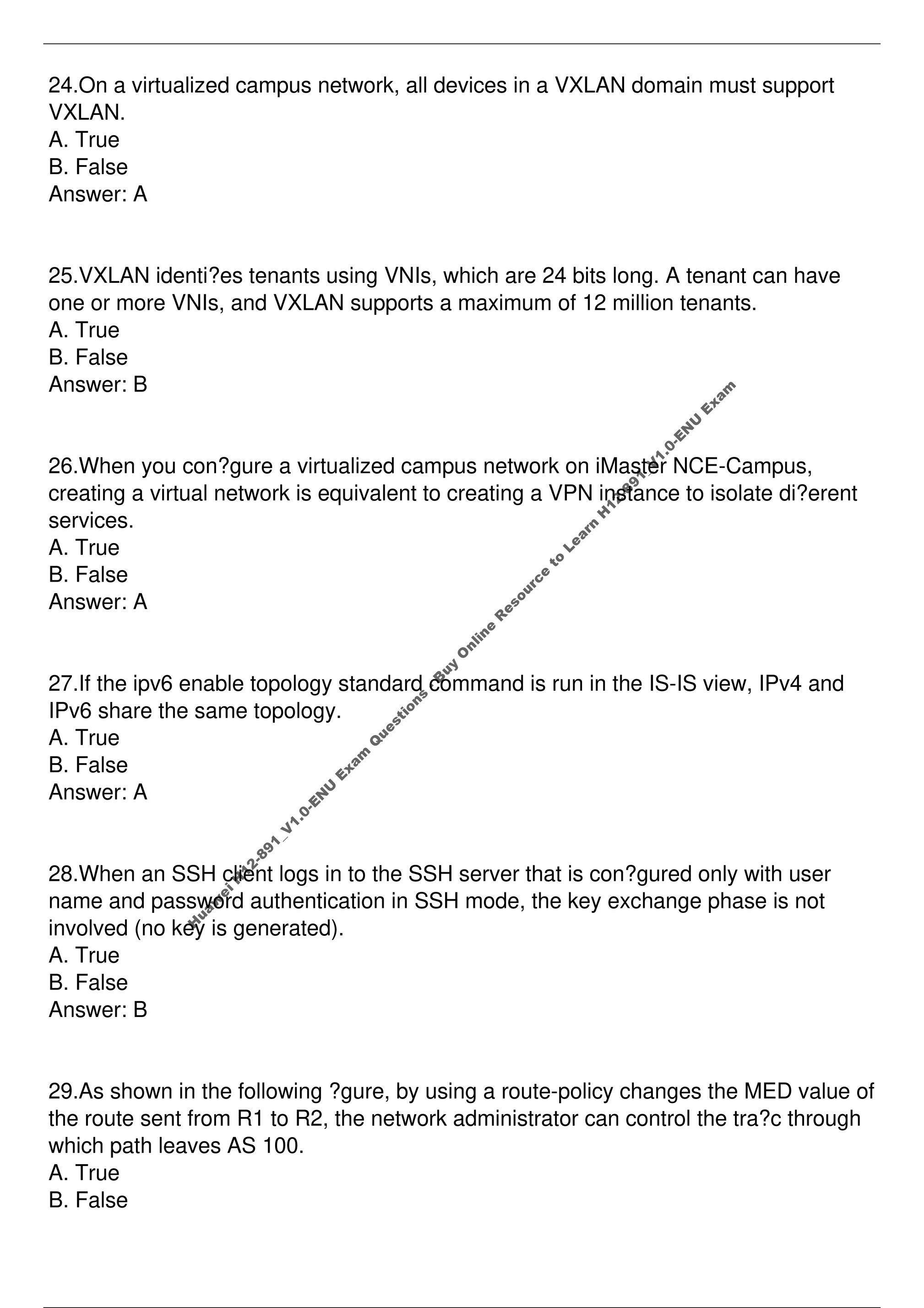 H12-891_V1.0試験解説