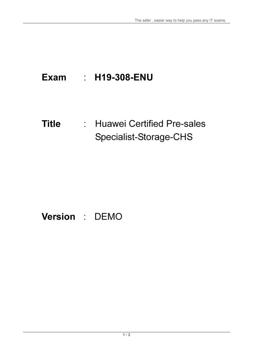 H19-308-ENU Übungsmaterialien