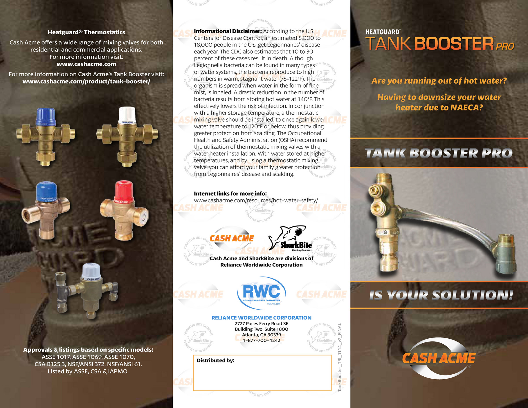 Sterling Education Seattle Campus Tank Booster Pro Mixing Valve Page 1 Created with