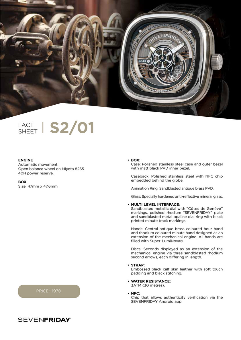 Sevenfriday s201 online