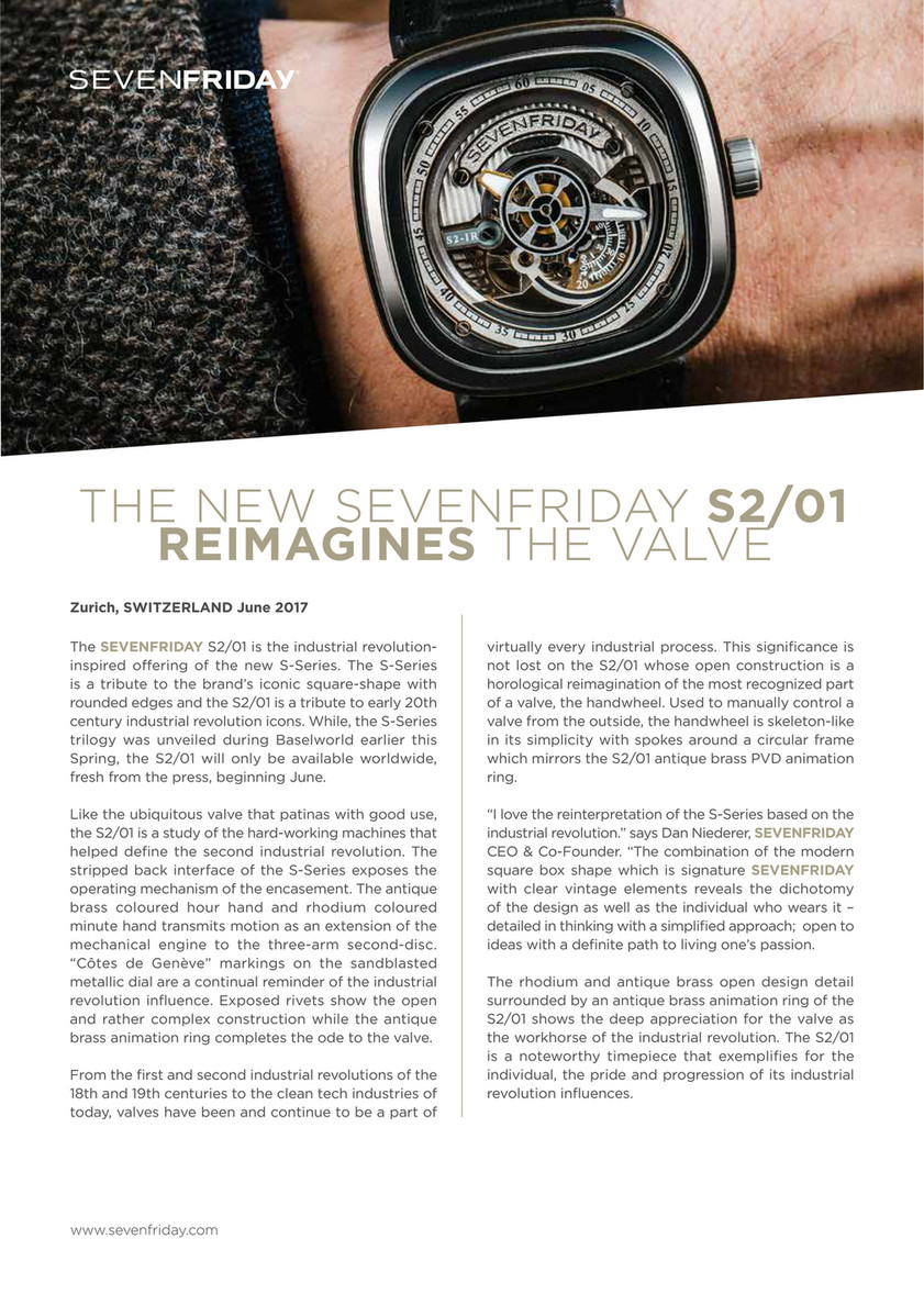 Sevenfriday s201 online