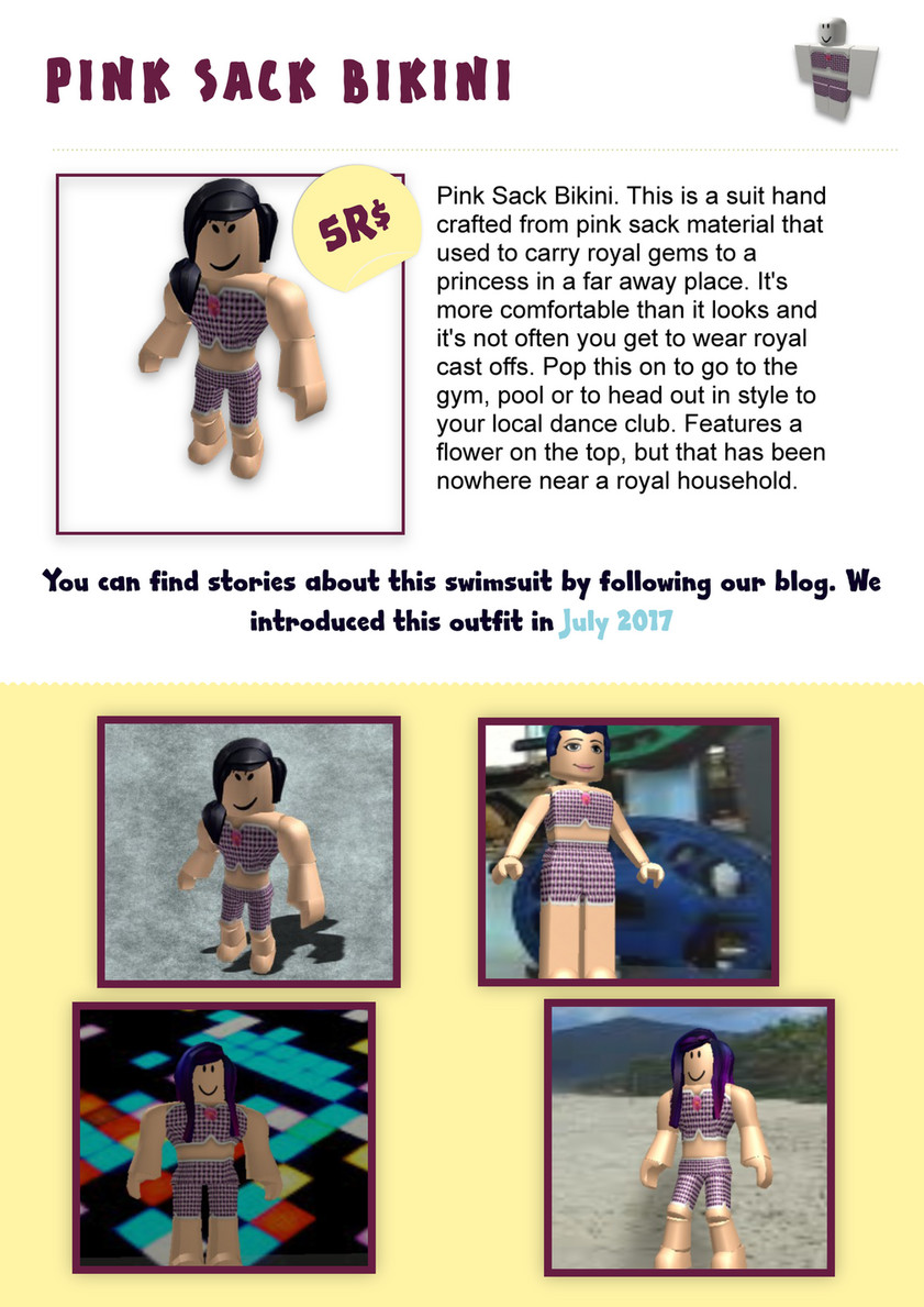 My publications - Roblox Cheeky Chic Active Wear Summer 2017 - Simple Two  Piece - Page 10-11 - Created with Publitas.com