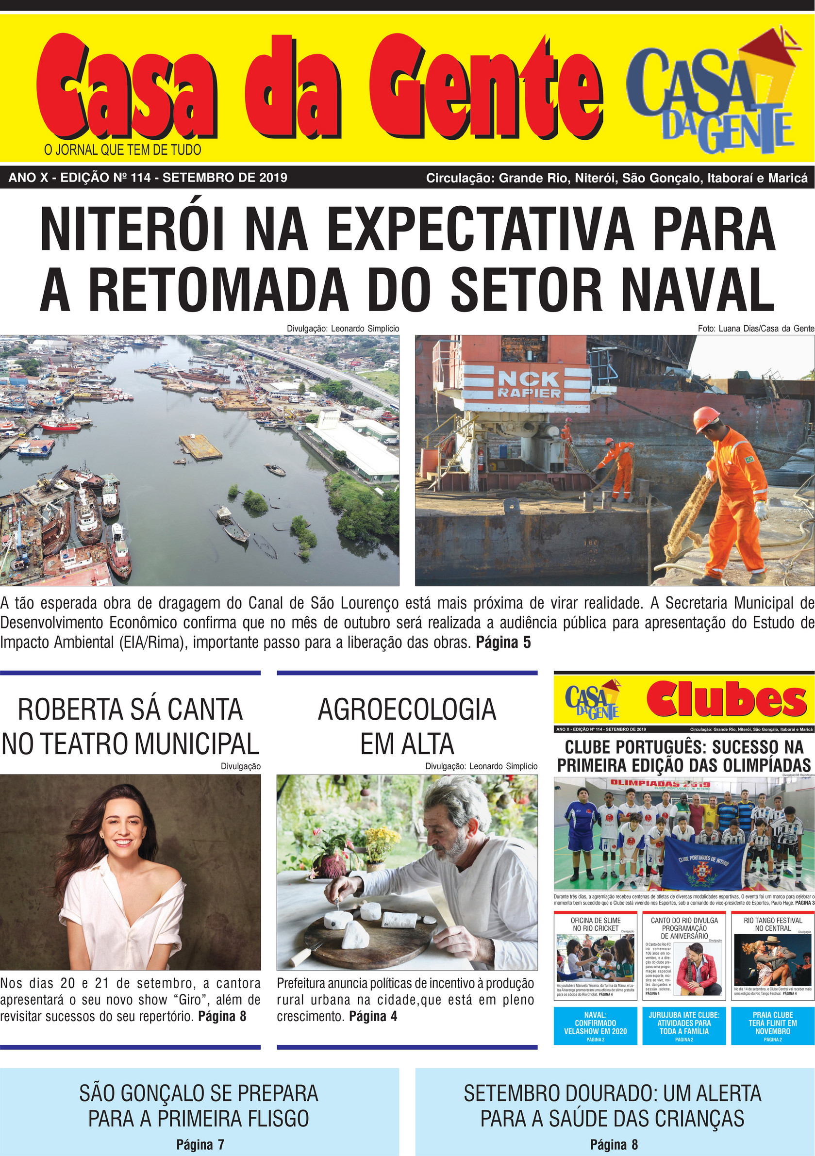Jornal Casa da Gente: Clube Português de Niterói: Olimpíadas