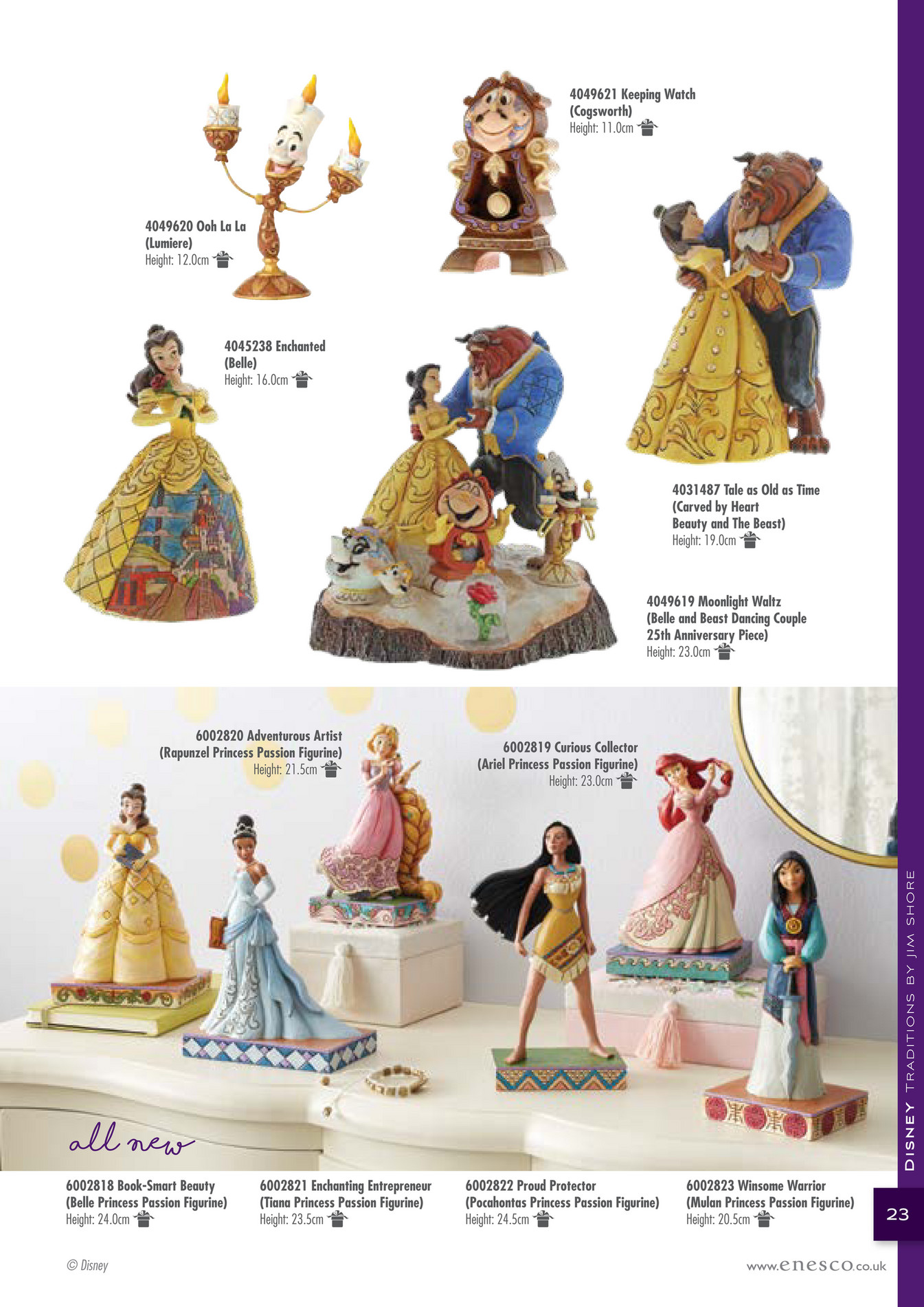 Enesco Disney Traditions Princess Passion Rapunzel Adventurous