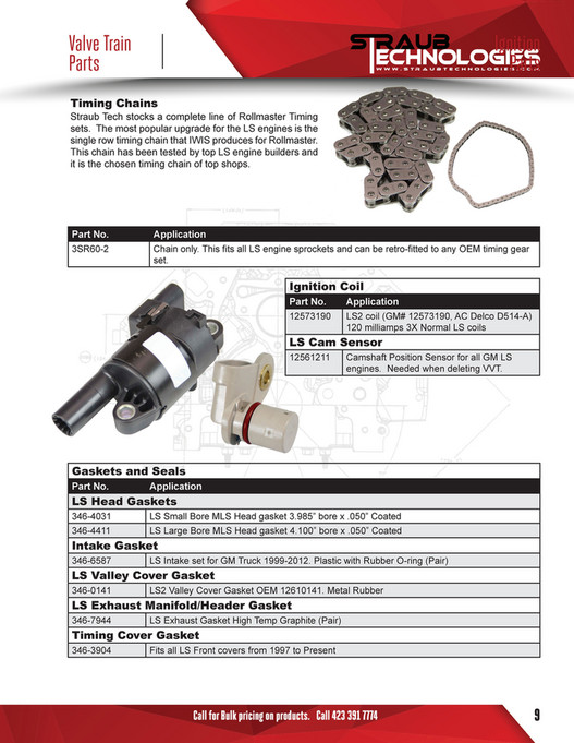 Straub Technologies LS Intake Gasket Set 1999-2012 GM Truck Straub Technologies LS Intake Gasket Set 1999-2012 GM Truck