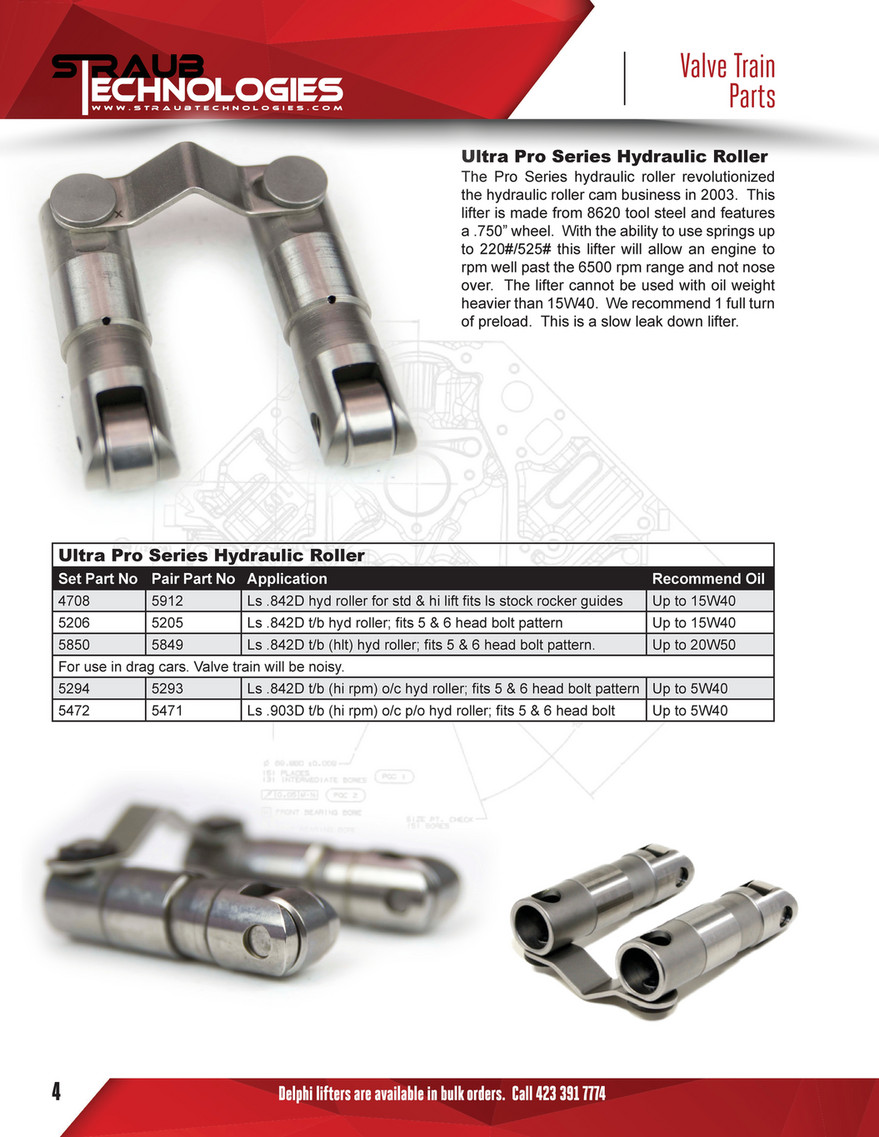 Straub Retaining Bolt LS Lifter Guide Straub Retaining Bolt LS Lifter Guide