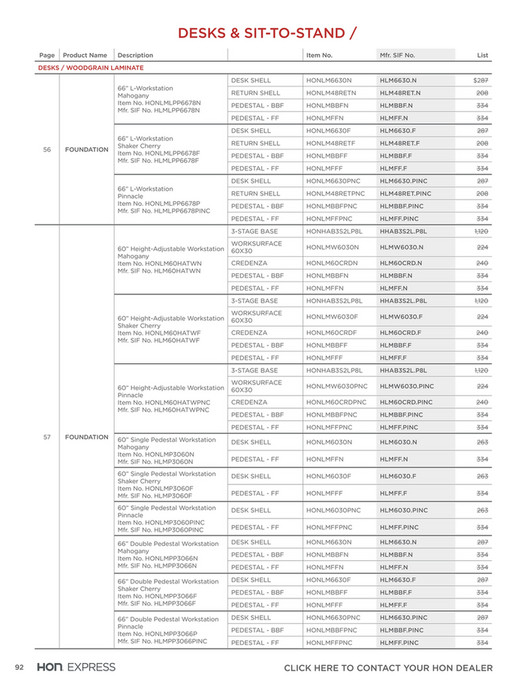 HON EXPRESS CATALOG 2019 - Page 90-91
