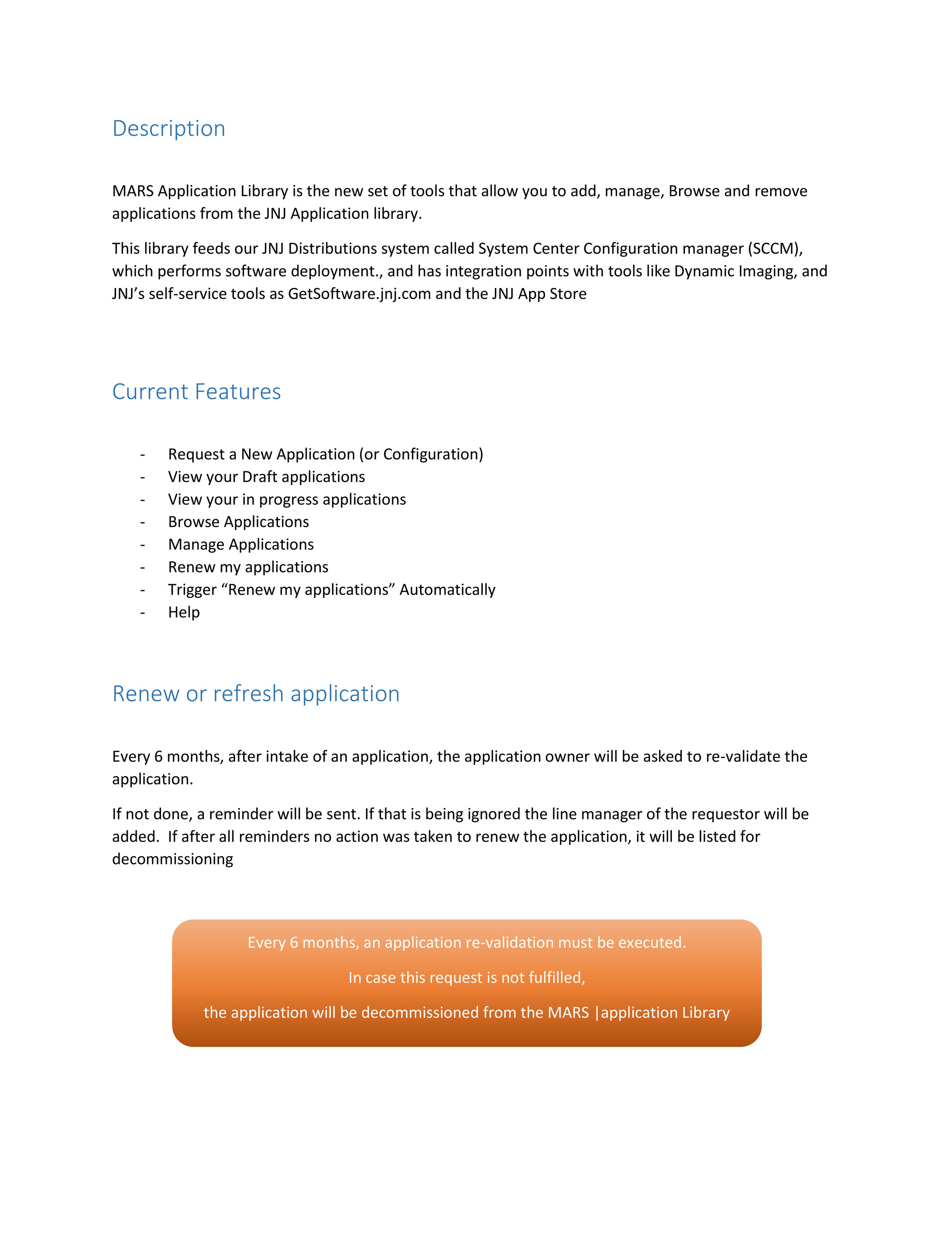 JNJ Appstore - MARS Application Library - Intake user Guide v1.2 - Page 8 -  Created with Publitas.com