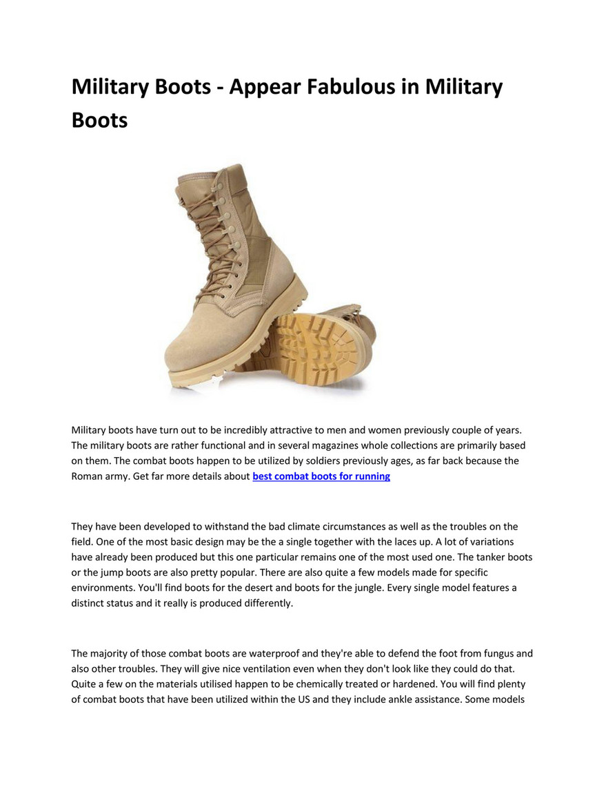 best military boots for rucking