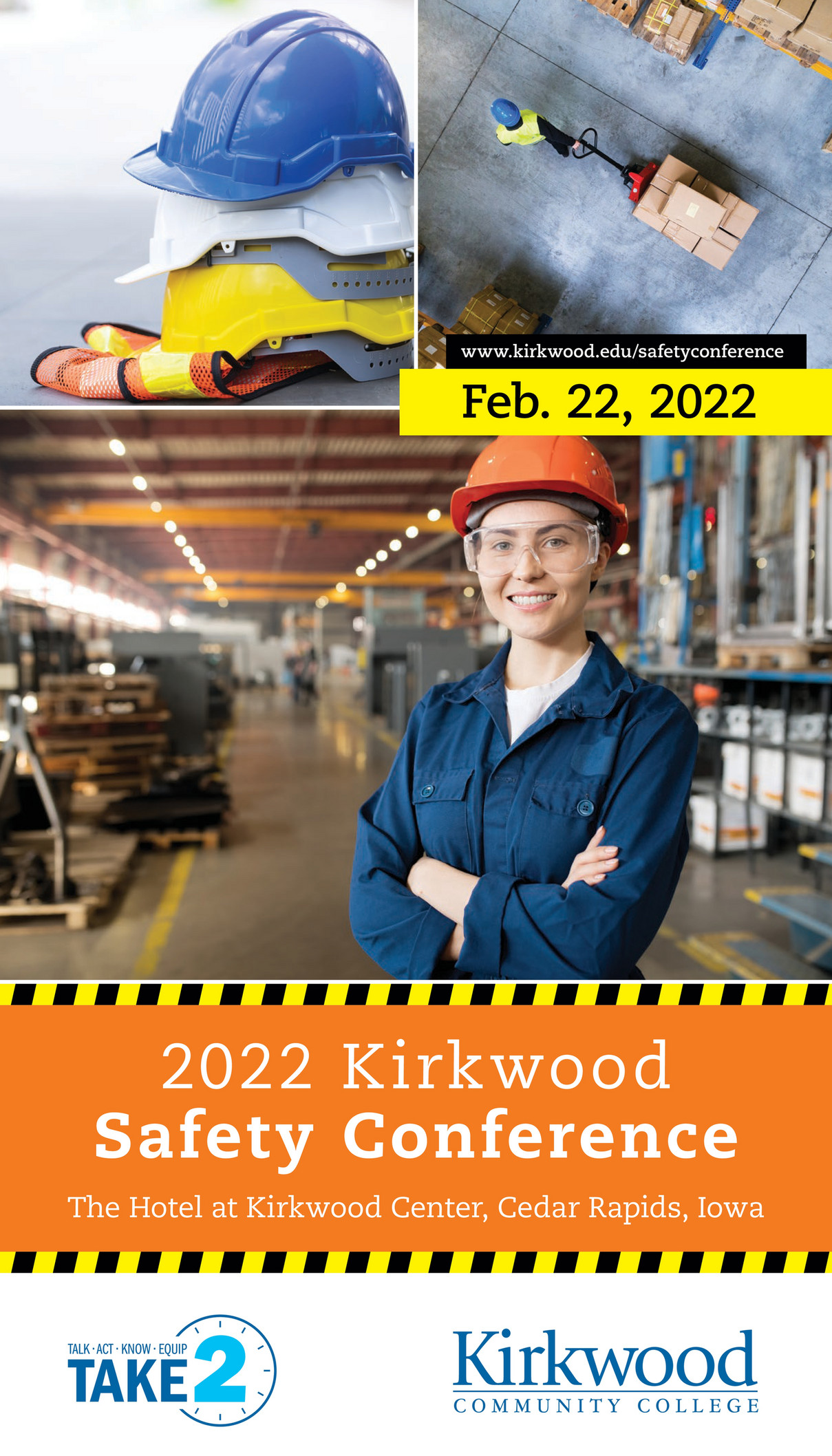 Kirkwood Community College Kirkwood Safety Conference 2022 brochure