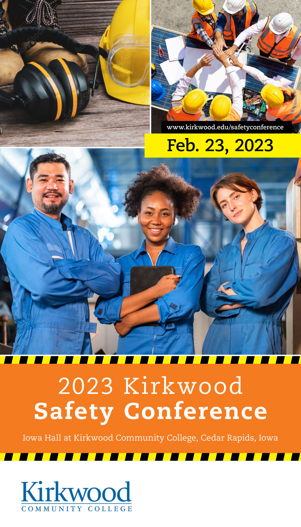 Kirkwood Community College Kirkwood Safety Conference 2023 brochure