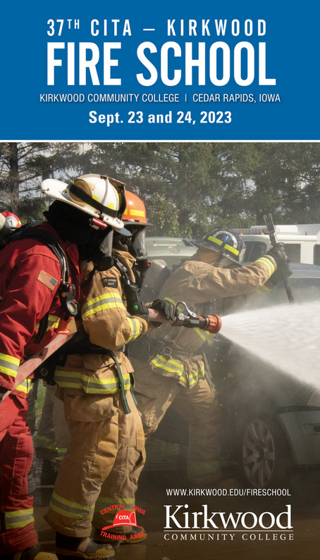 Kirkwood Community College Cita Kirkwood Fire School 2023 Brochure Page 1 1057