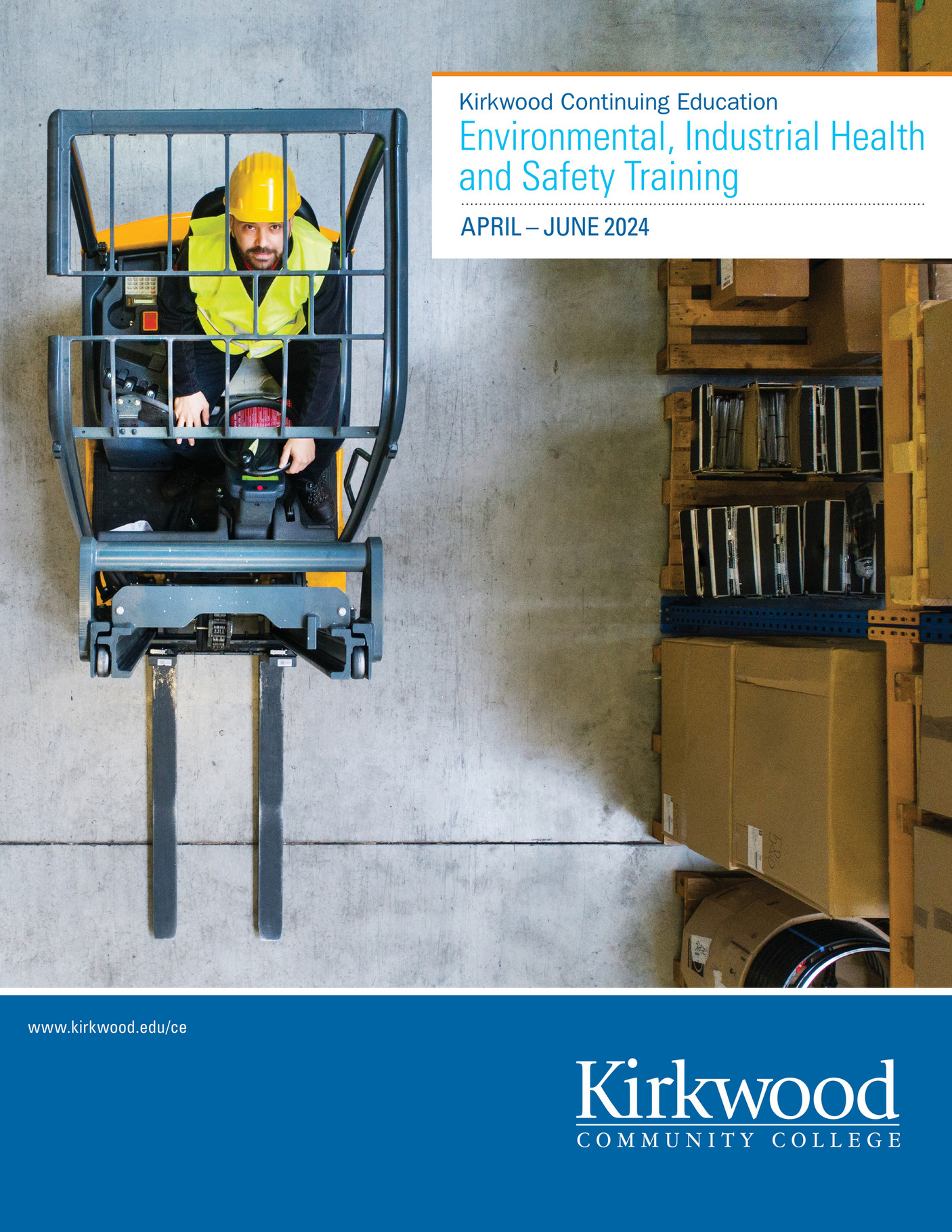 Kirkwood Community College Environmental Health And Safety Spring 2024 Brochure Page 1 3543