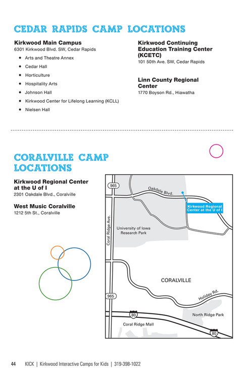 Kirkwood Community College - KICK Summer 2026 Brochure - Page 44-45