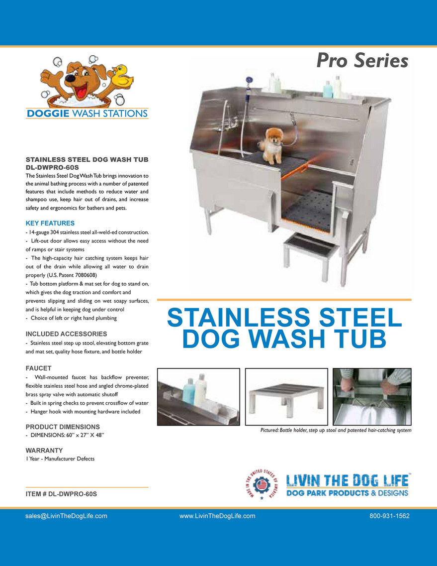 Gyms For Dogs Basic Pro Dog Wash Standard 60 Page 1 Created