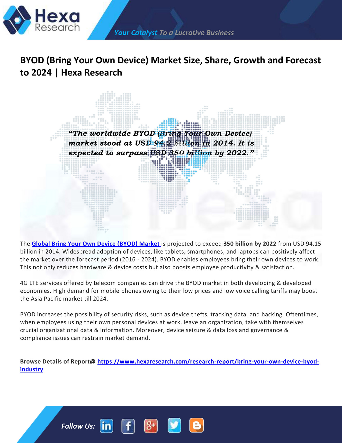 Grand View Research Bring Your Own Device Industry Research Report