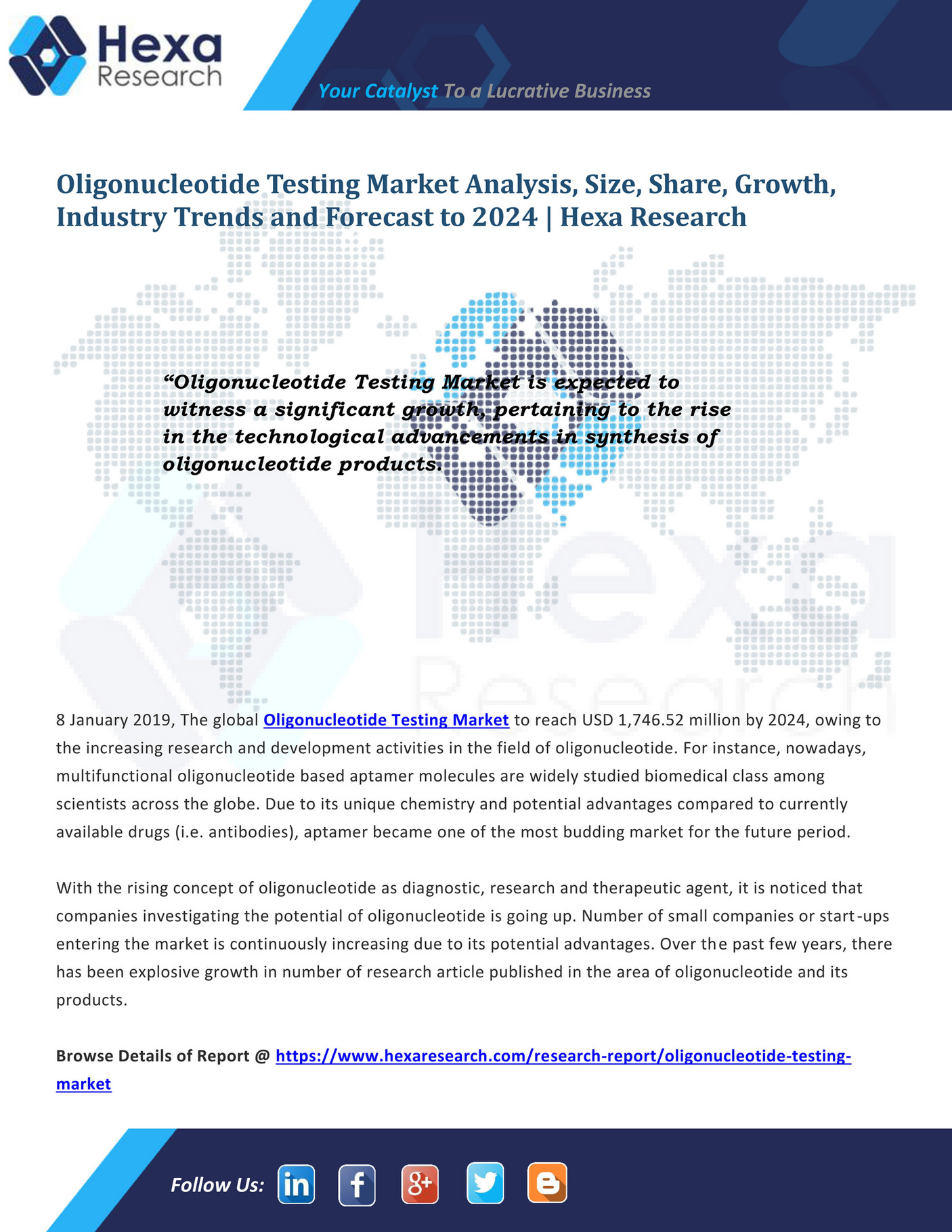 Grand View Research - Research Study on Global Oligonucleotide Testing ...