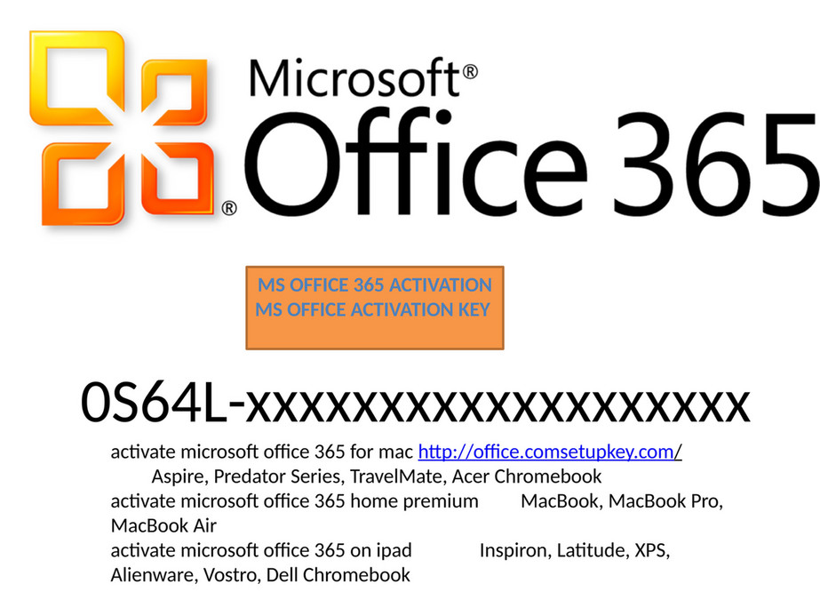 office 365 for mac activation key