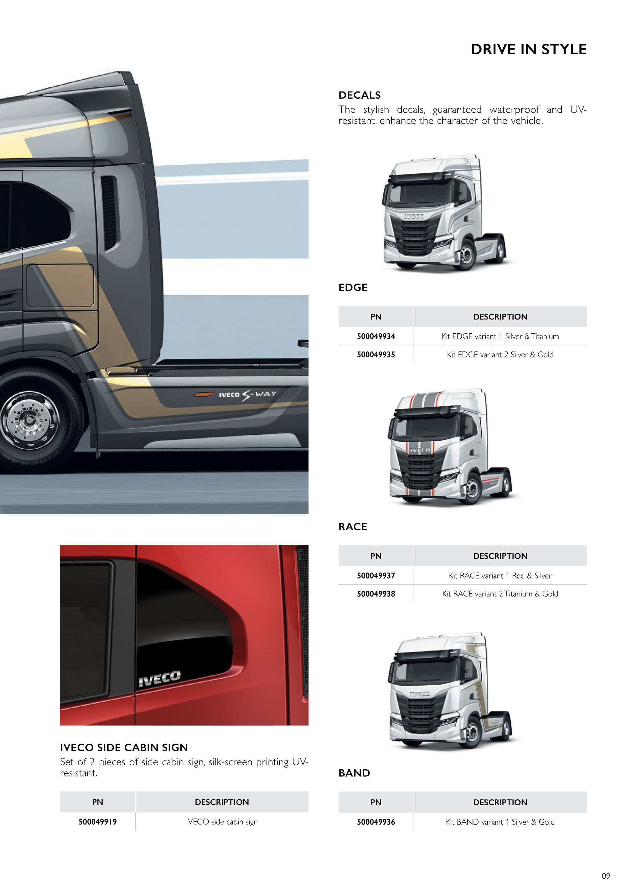 Herpa camiones iveco S-Way Allrounder-SZ universal transporte 5137