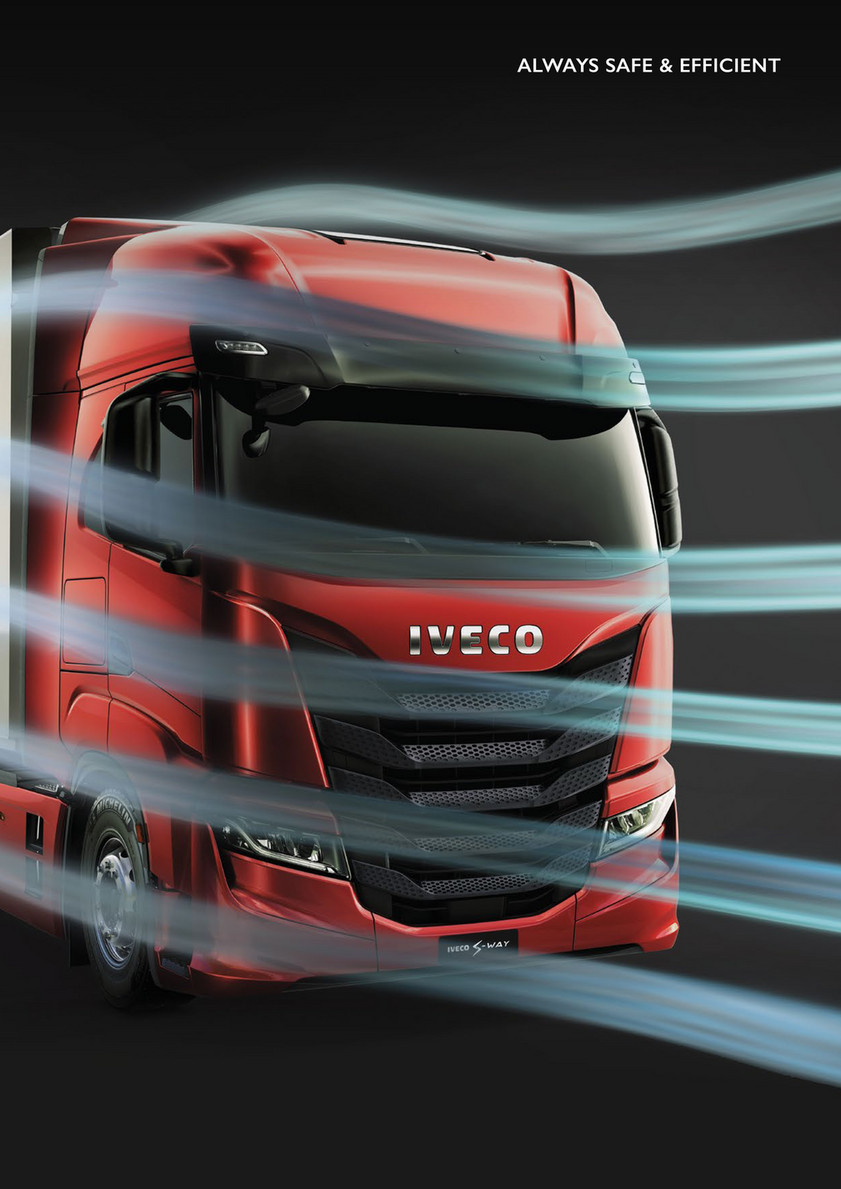 KEYENCE　IVECO 　S-WAY SOLLE spedition KEYENCE IVECO S-WAY SOLLE spedition Three IVECO S-eWay fuel