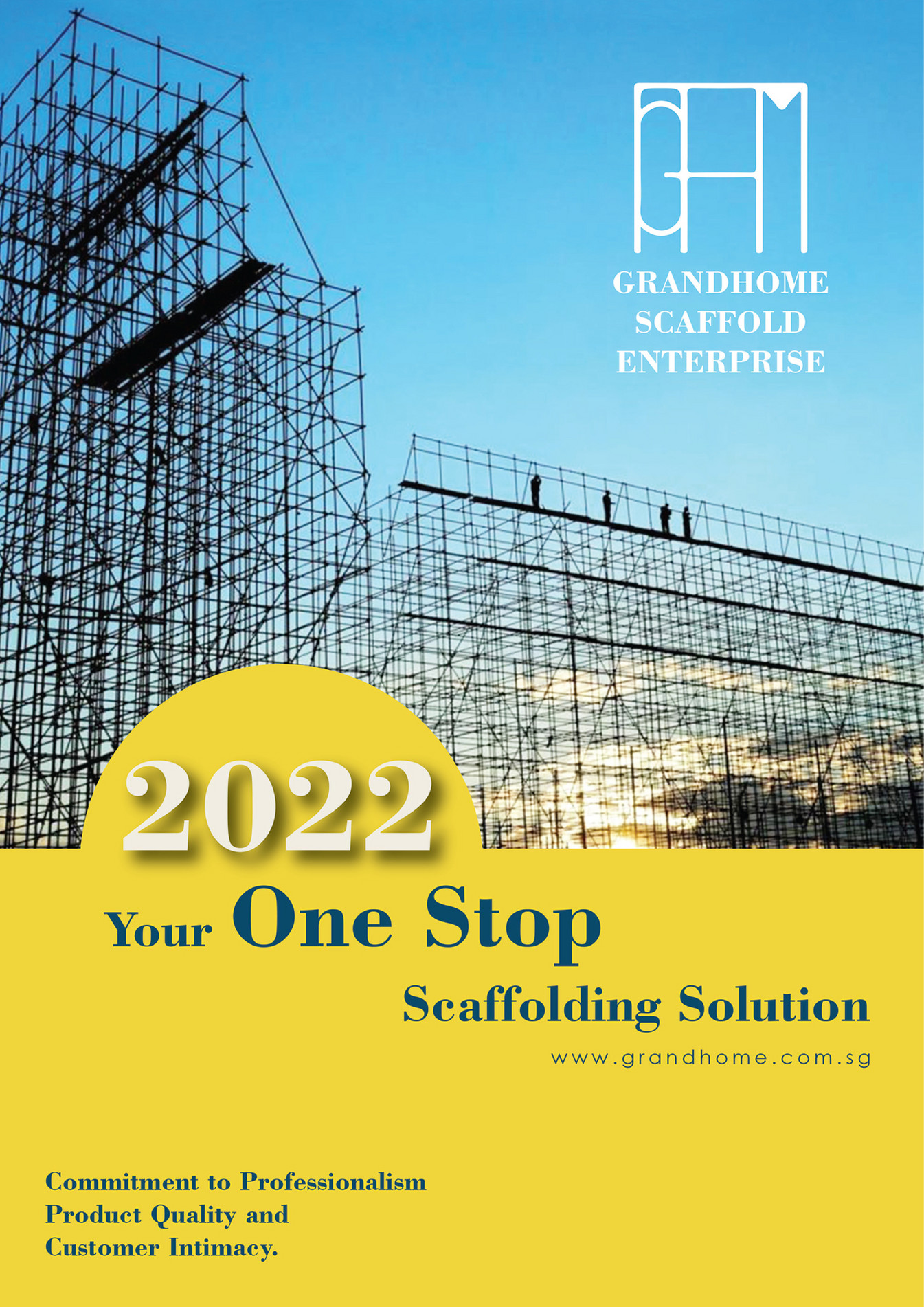2022 Grandhome Scaffold Enterprise Catalogue building materials