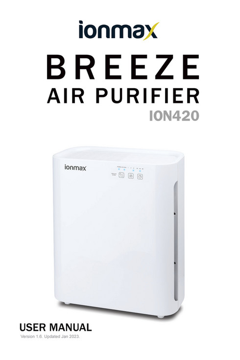 Andatech Ionmax Breeze Ion420 Air Purifier User Manual Page 1 Created With