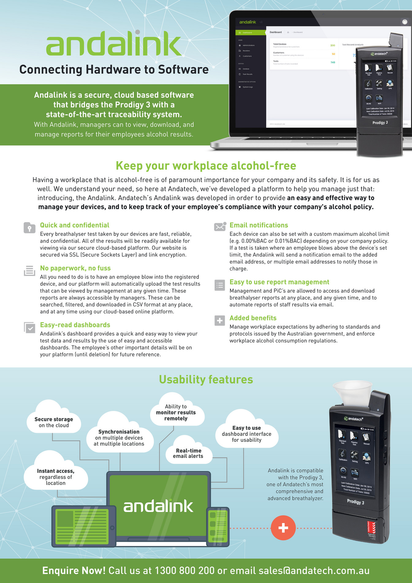 Andatech Andalink Cloud Based Software Brochure Page 1 Created With