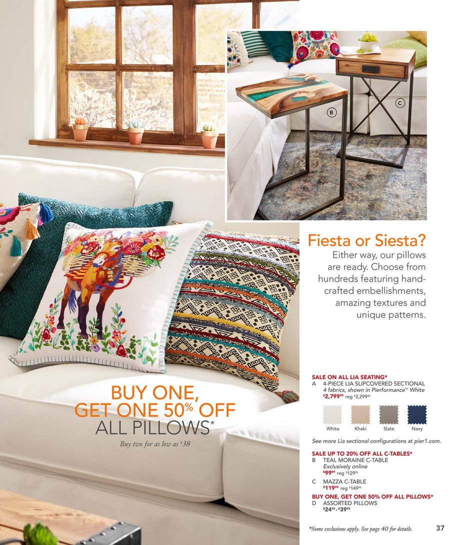 Pier 1 Imports May 2018 Mailer Page 36 37