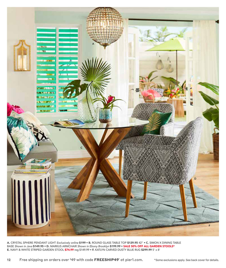 pier one markus chair