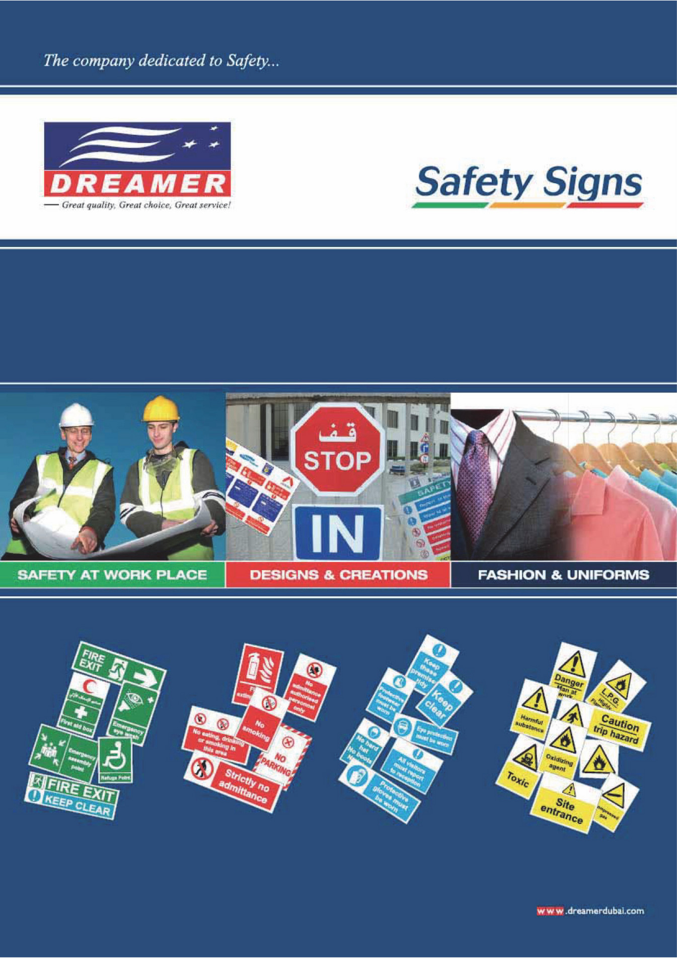 dreamerdxb Safety Sign Catalog Page 1 Created with