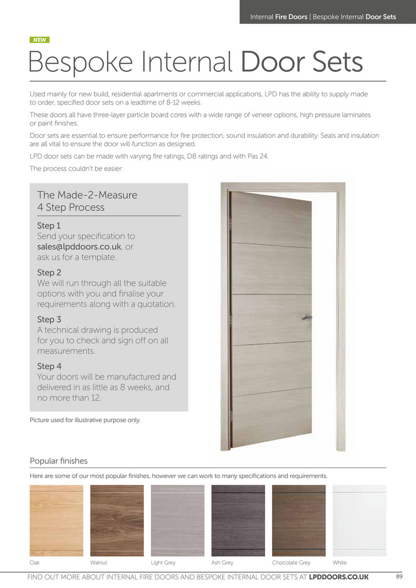 Doors Floors Direct Ltd Lpd Doors Brochure 2018 Page 88 89