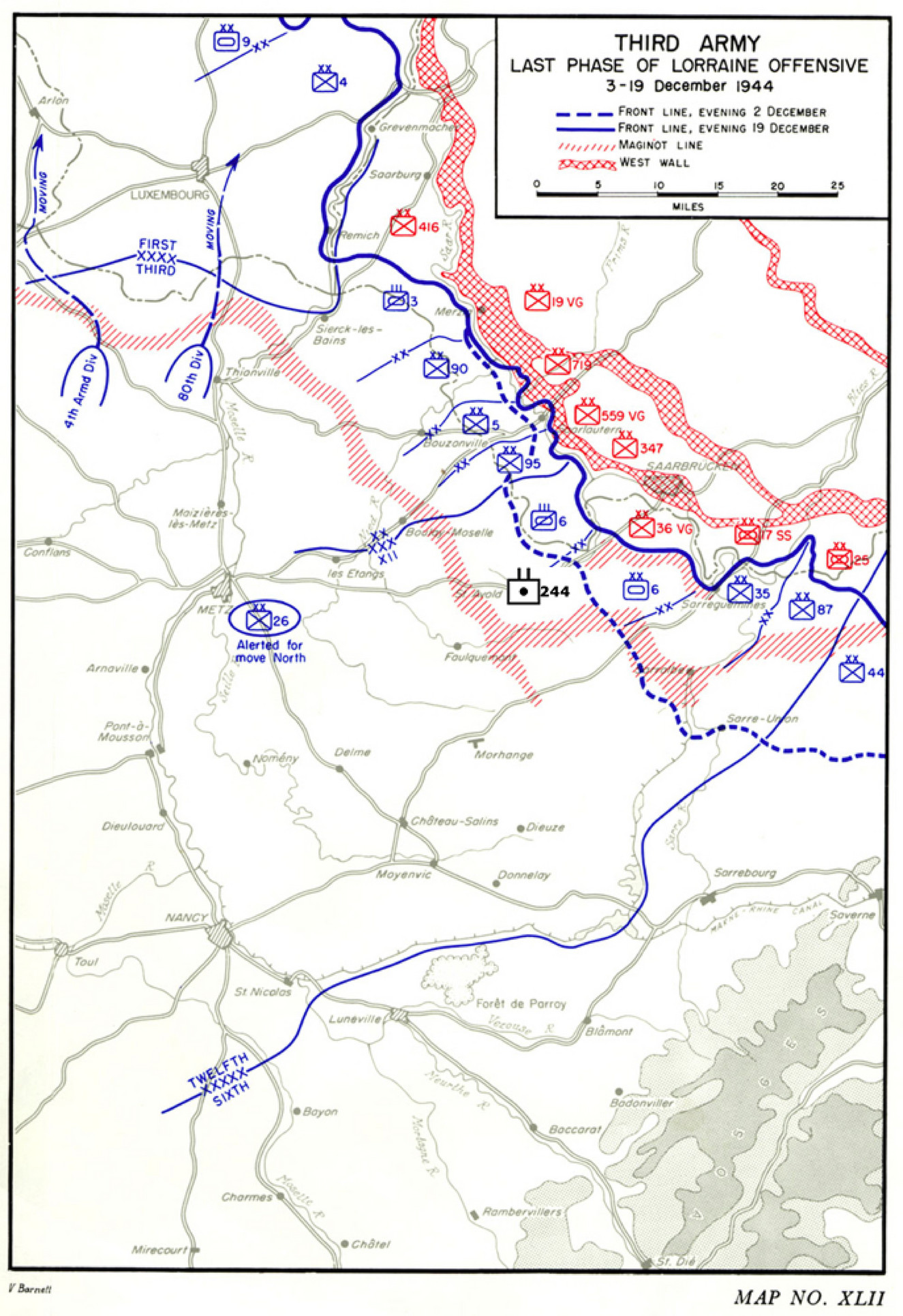 244thfieldartillerybattalion.com - Third Army Last Phase Of Lorraine 