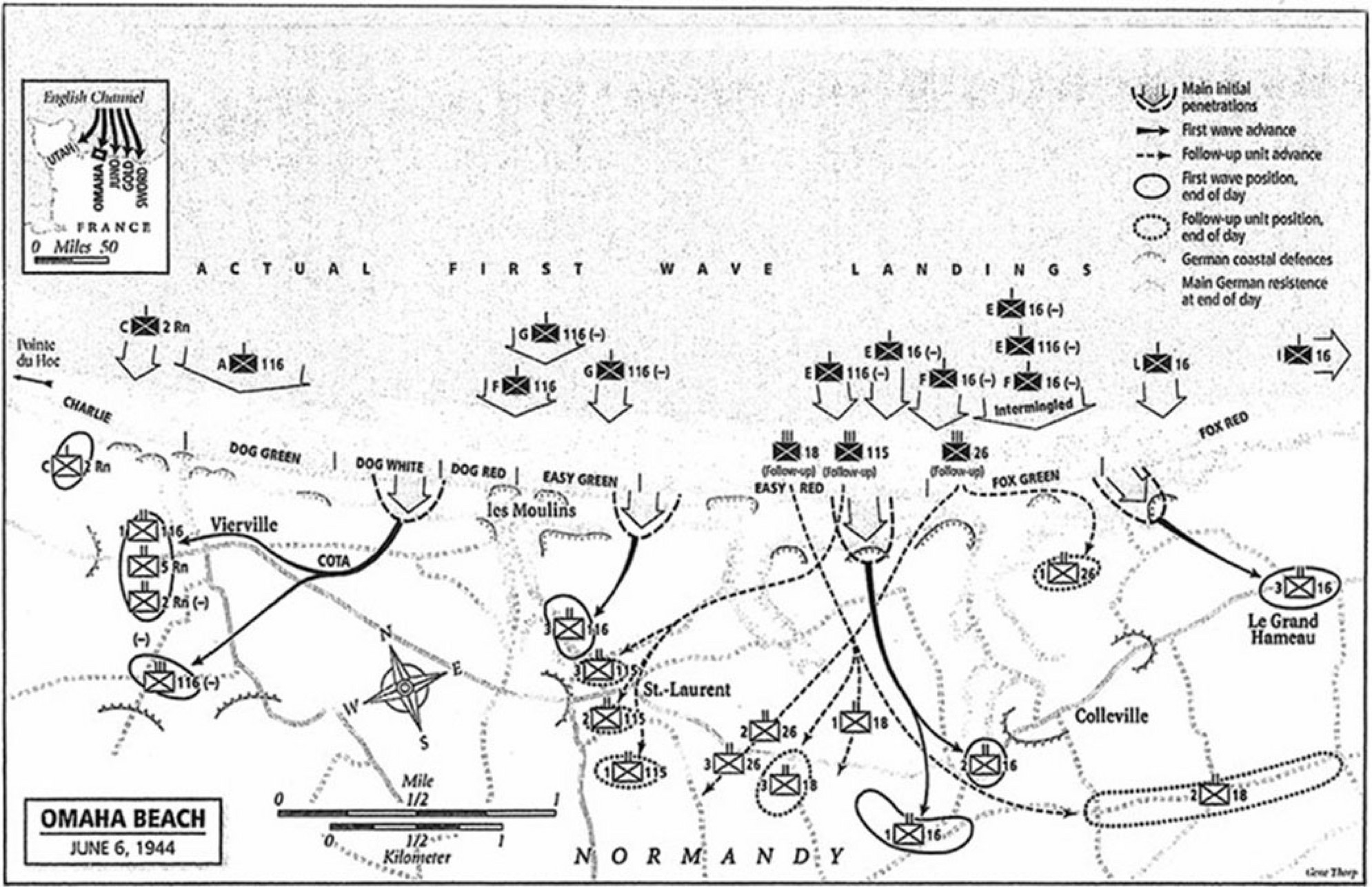 Mediterranean and European Theaters of Operation In World War
