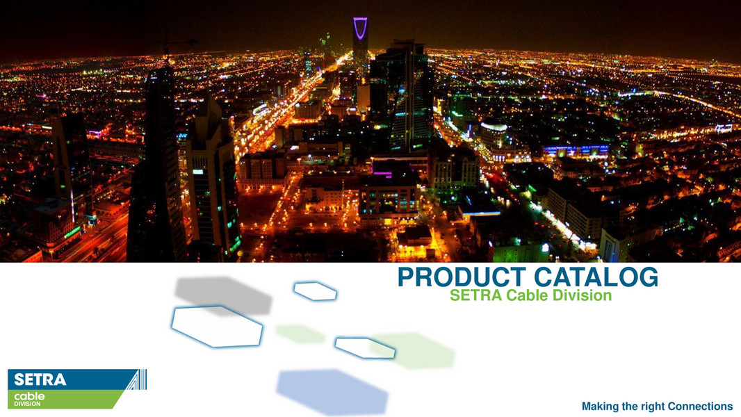 SETRAProduct Catalog Page 1 Created with