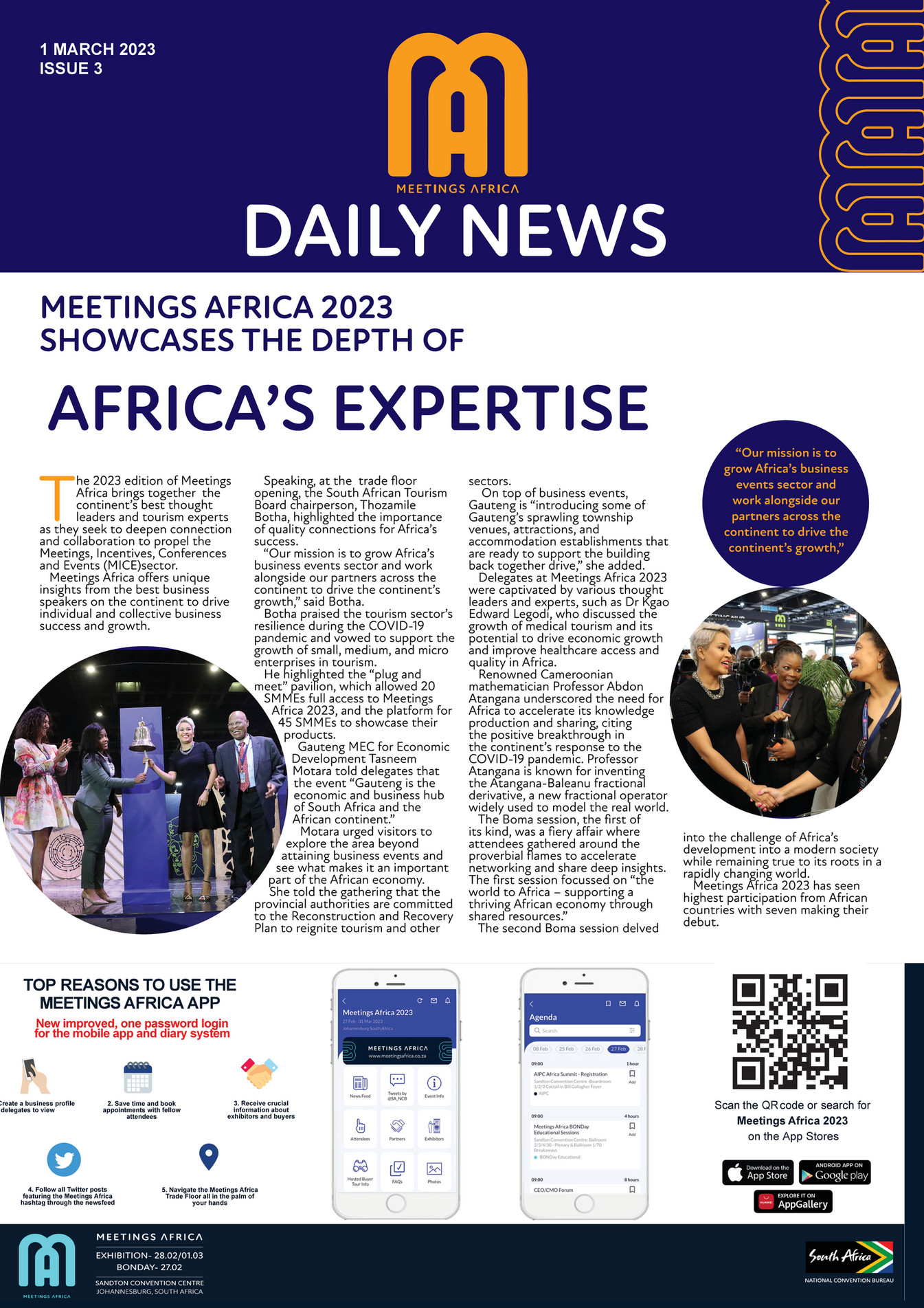 Film & Event Media - Meetings Africa - Daily Newspaper 3 - Page 1 ...