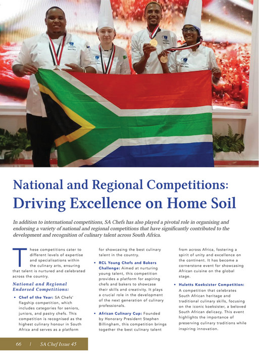 Film & Event Media - SA Chef Issue 45 - Page 66-67