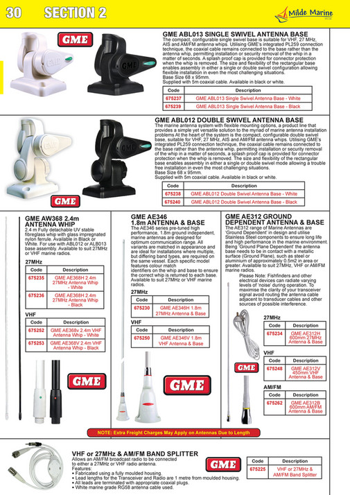 My Publications Milde Marine Product Catalogue Section